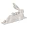 Hello Honey® 16.5" Decorative Resting Rabbit with Birds Figurine